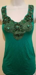 Green jeweled tank